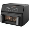 Friteuse sans huile Airfryer Duo 4,5 L + 4,5 L Noir - TECHWOOD - CUISCS945TECH