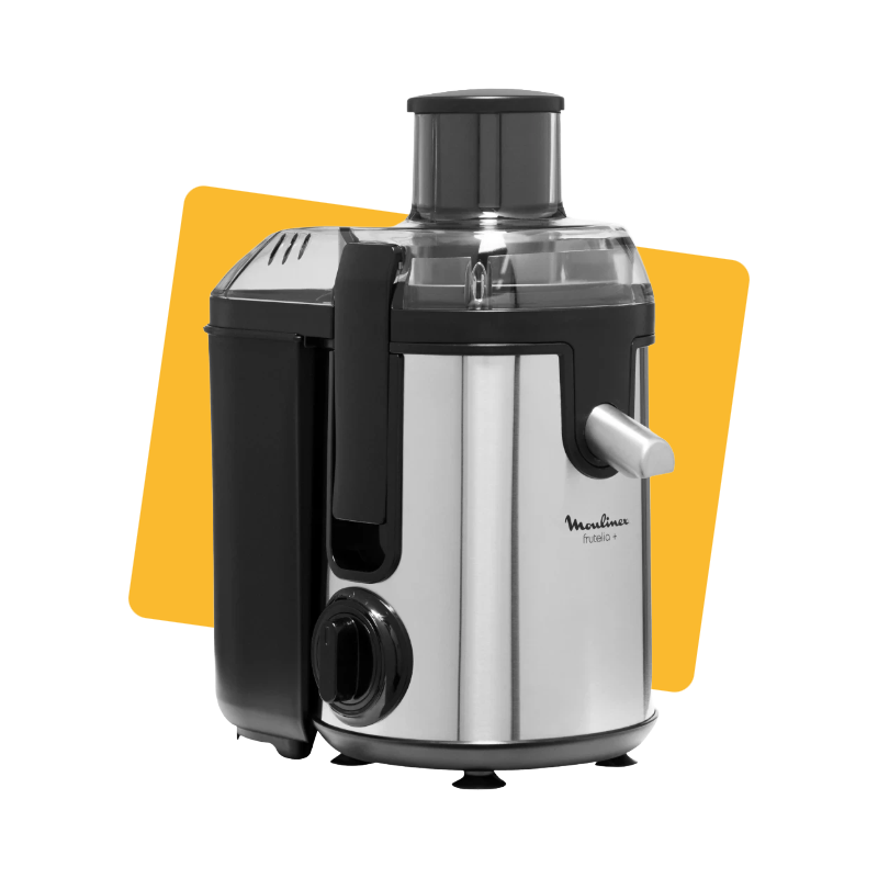 Centrifugeuse Frutelia Plus Métal 400W 950ml - MOULINEX - JU420D10