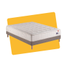 Ensemble Matelas + Sommier Tapissier Résonance 140x190 cm - EPEDA