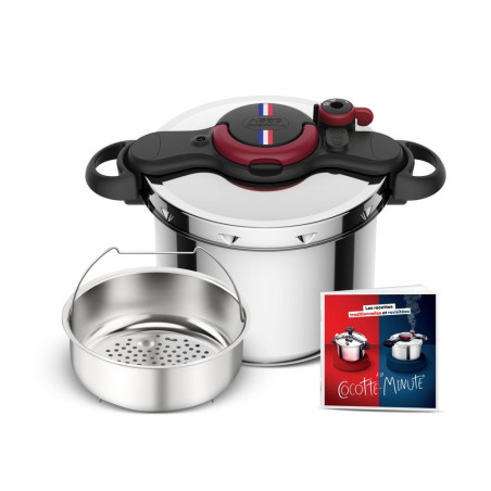 Autocuiseur inox 9 litres tous feux dont induction CLIPSO MINUTE - SEB