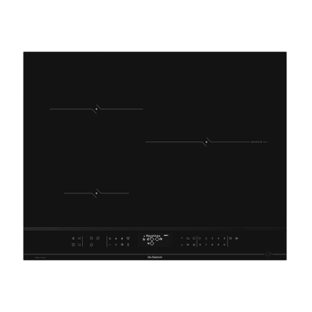 Plaque de cuisson induction horiZone 3 foyers Noir - DE DIETRICH - DPI4322BP