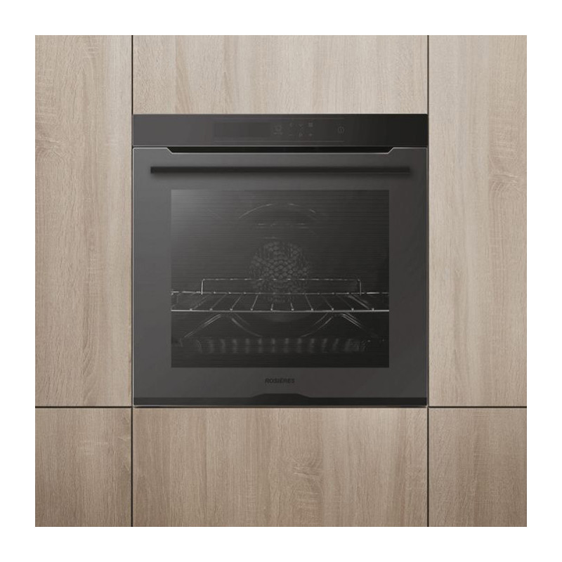 Four multifonction encastrable  Sublime Mat Wi-Fi 70L Inox - ROSIERES - RFC5M0479PN-WIFI