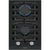 Plaque de cuisson à gaz iQ700 stepFlame 30 cm Noir - SIEMENS - ER3A6BI40