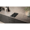 Plaque de cuisson à gaz iQ700 stepFlame 30 cm Noir - SIEMENS - ER3A6BI40