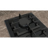 Plaque de cuisson à gaz iQ700 stepFlame 30 cm Noir - SIEMENS - ER3A6BI40