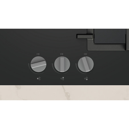 Plaque de cuisson à gaz N50 Brûleur Wok 3 feux Noir - NEFF - T26NKC4S0