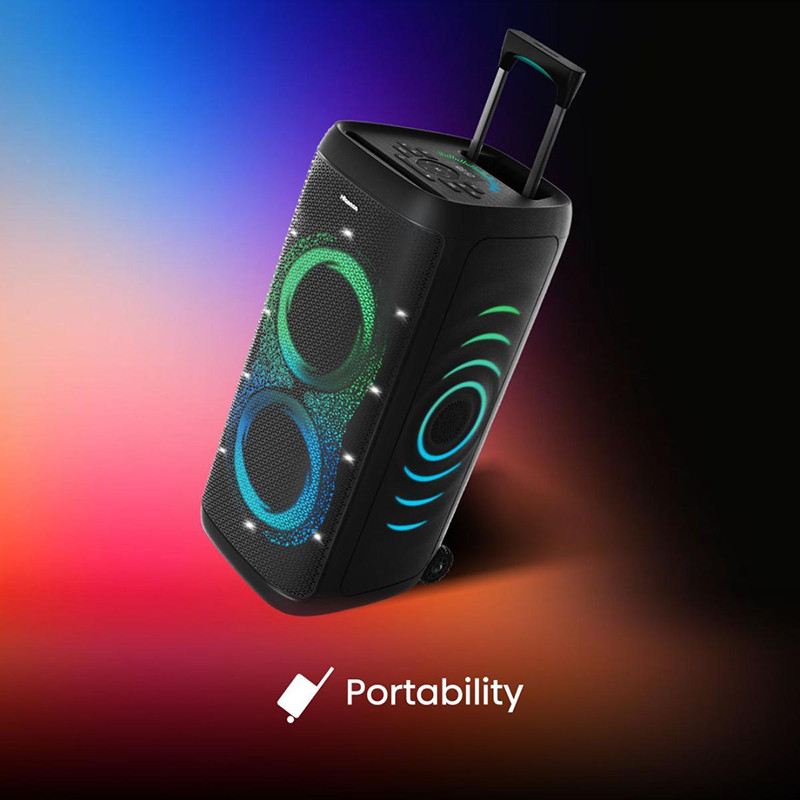 Enceinte de soirée Bluetooth Autonomie 18h 620W Noir - HISENSE - PARTY-THUNDER