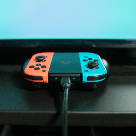 Support de recharge Joy-Con pour Nintendo Switch Noir - KONIX - 61889000068