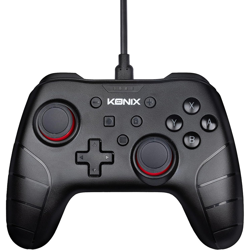 Manette filaire Mythics ergonomique câble 3m Noir - KONIX - 61881123879