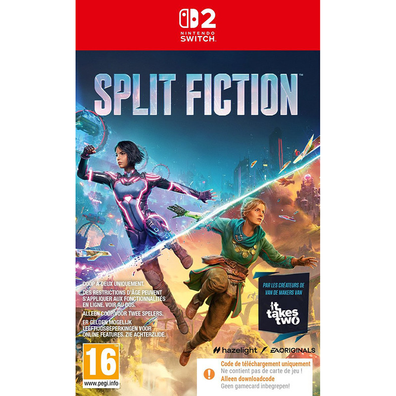 Jeu vidéo Split Fiction (Code de téléchargement) Nintendo Switch 2 - ELECTRONIC ARTS - 82279000004
