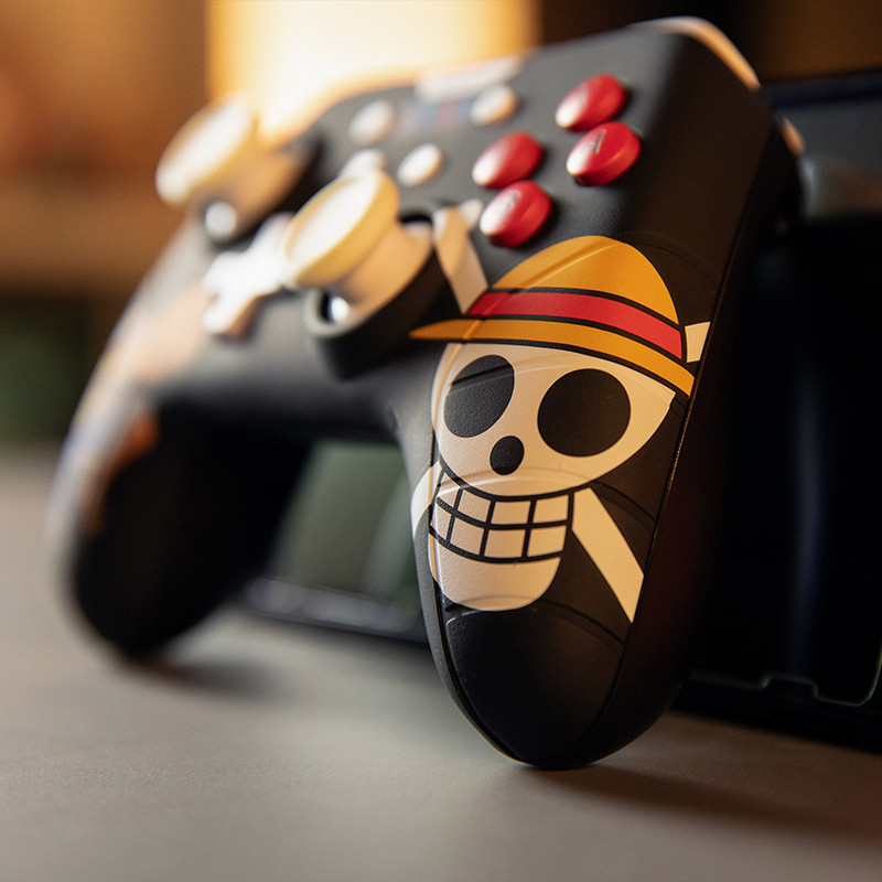 Manette filaire Édition One Piece pour Switch/PC Noir - KONIX - 82521120667