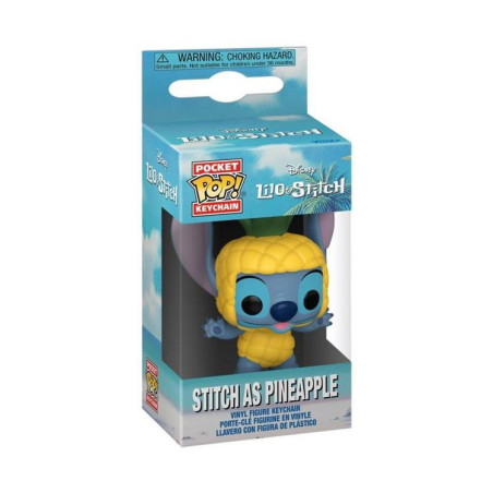 Porte-clés Figurine Disney Stitch Pineapple - FUNKO POP - 71749000832