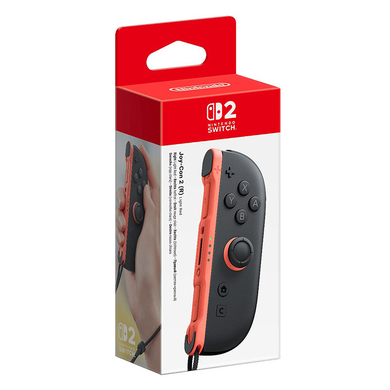 Manette Joy-Con 2 droite pour Switch 2 Rouge Clair - NINTENDO - 72479000007
