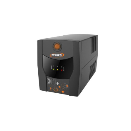 Onduleur X1 700 FR/Schuko 700 VA Noir - INFOSEC - OND_INFO_66106
