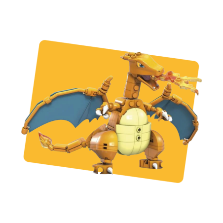 Mega Pokémon Dracaufeu à Construire MATTEL - Dès 8 ans