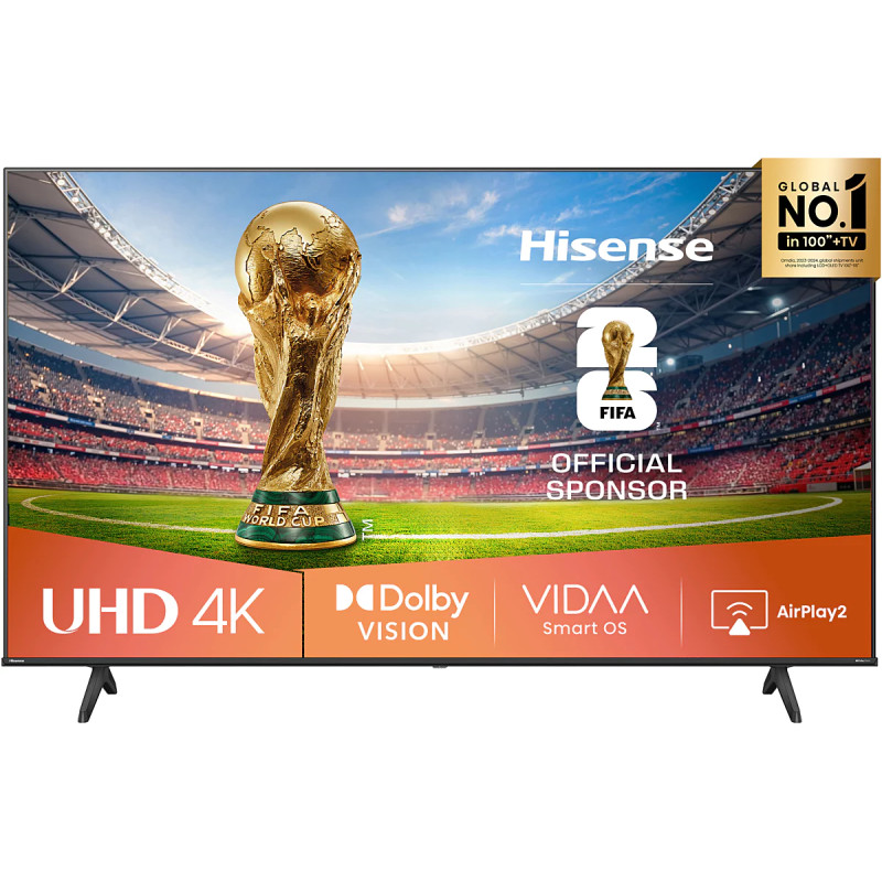 TV - LED - HISENSE - 108 cm - 4K -  60Hz - Smart TV - 43A6Q