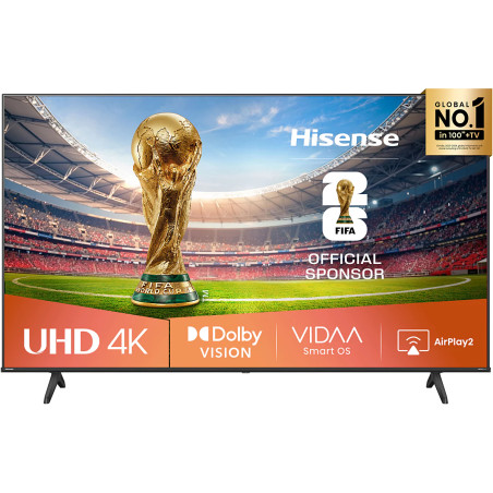 TV - LED - HISENSE - 108 cm - 4K -  60Hz - Smart TV - 43A6Q