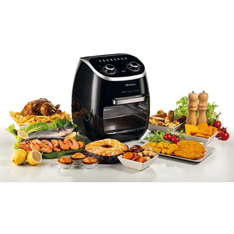 Four & friteuse à air chaud 2000W 11L Noir - ARIETE - 4619