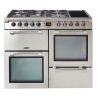 Piano de cuisson mixte 5 feux gaz + 2 fours + grill inox - LEISURE - CK100F324X 