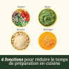 Hachoir Mini Prep Pro 250W 0,9L - CUISINART - ECH4E