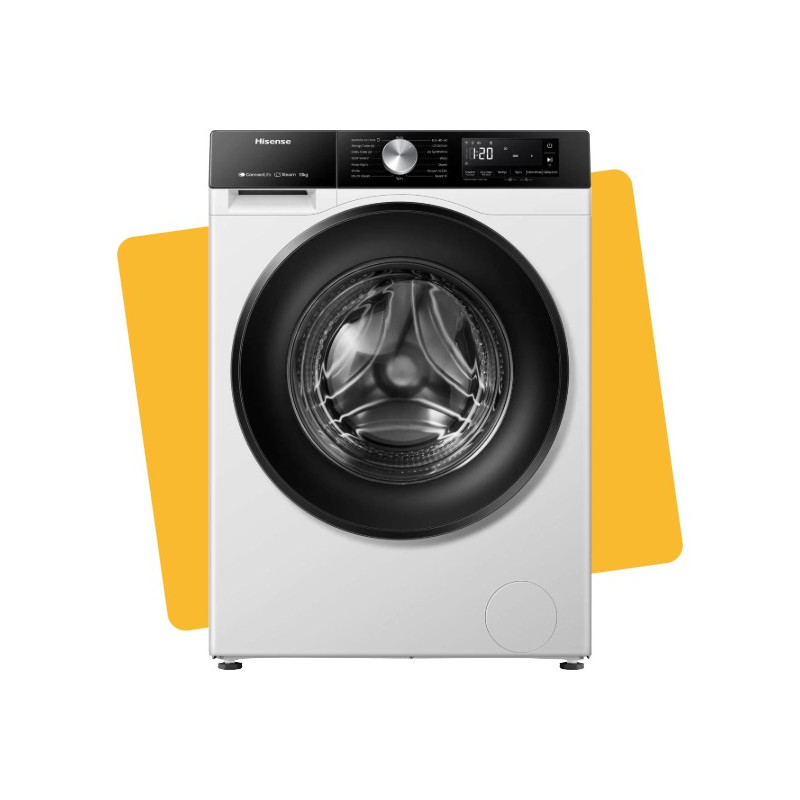 Lave-linge hublot 10,5 kg 1400trs/min blanc - HISENSE - WF3S1043BW1