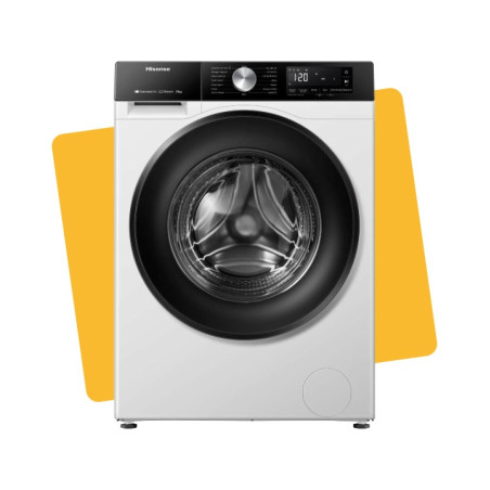 Lave-linge hublot 10,5 kg 1400trs/min blanc - HISENSE - WF3S1043BW1