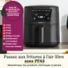 Friteuse sans huile à air chaud Compact Max 7,6L 2000W noir - CUISINART - AFS8OBLE