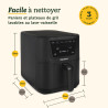 Friteuse sans huile à air chaud Compact Max 7,6L 2000W noir - CUISINART - AFS8OBLE