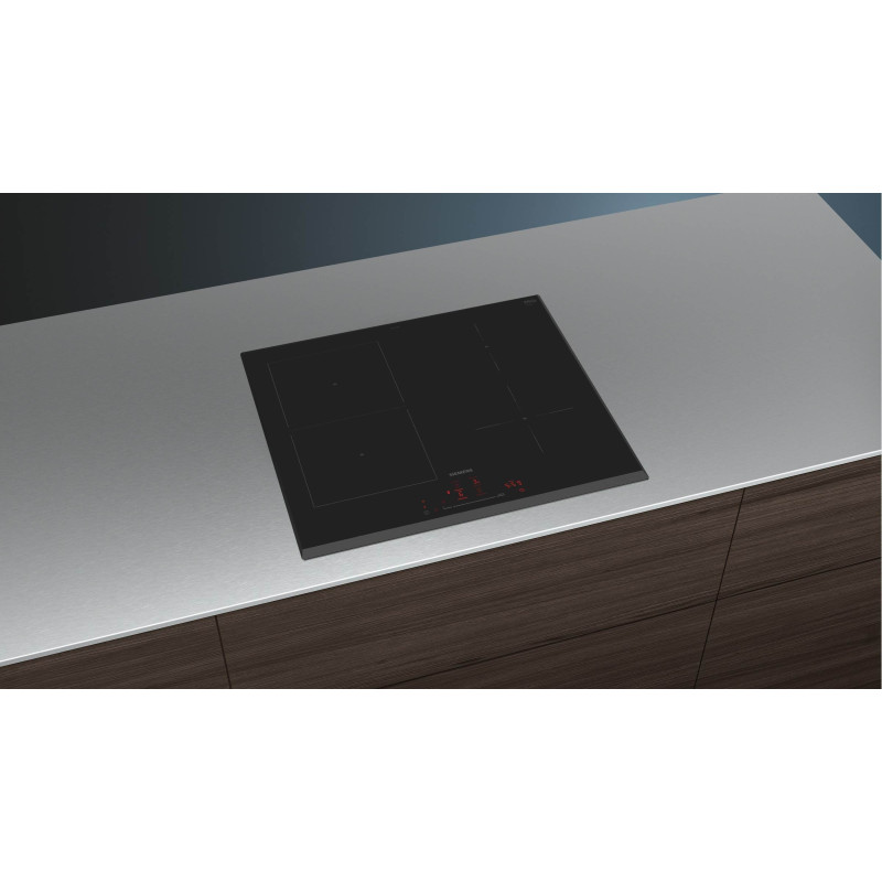 Plaque de cuisson à induction encastrable 60cm Noir - SIEMENS - ED651HSB1E