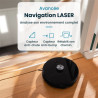 Aspirateur robot laveur Eziclean avec base aspirante 40 W Noir - EZICLEAN - I-BOT Z7 SMART