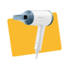 Sèche-cheveux Express 1600W Blanc Neige /Bleu - ROWENTA - CV1836F0