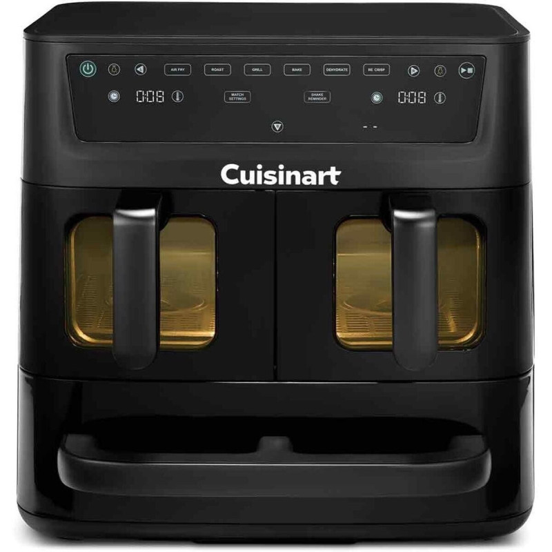 Friteuse sans huile à air chaud et four Tri-zone 13,6L 2400W - CUISINART - AFT13XBLE