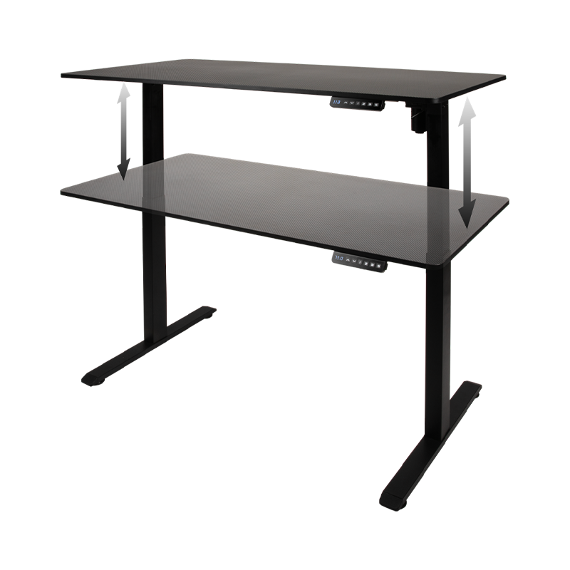 Bureau gaming Elevate assis debout - KONIX - 78449000016