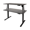 Bureau gaming Elevate assis debout - KONIX - 78449000016