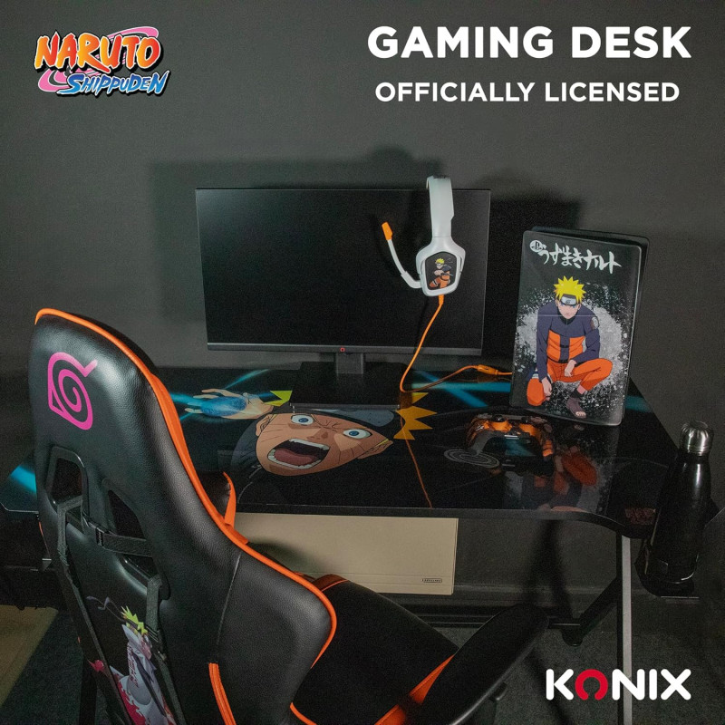 Bureau gaming Naruto Shippuden - KONIX - 80389000013