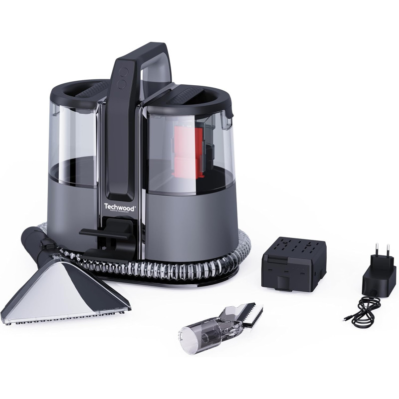 Nettoyeur détacheur sans fil gris - TECHWOOD - ASPITAN8006RTECH