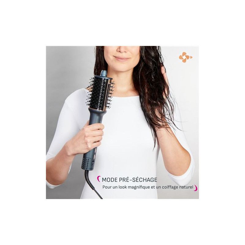 Brosse coiffante Calor 3-en-1 Air Brush 3D UB9720C0 Bleu
