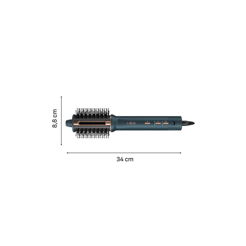 Brosse coiffante Calor 3-en-1 Air Brush 3D UB9720C0 Bleu