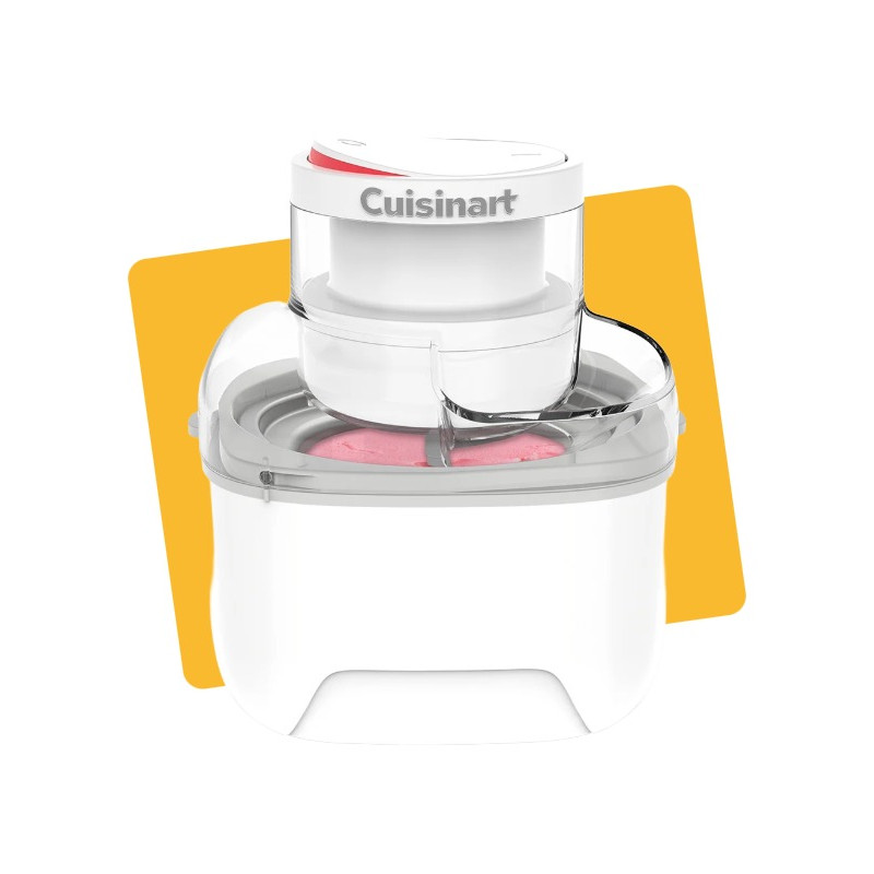 Sorbetière Solo Coops 12W 0,475L blanc - CUISINART - ICEM10E