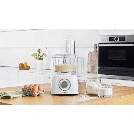 Robot culinaire multifonctions Multitalent 3 800W blanc - BOSCH - MCM3100W