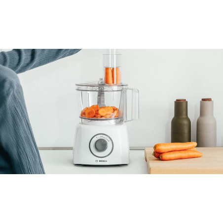 Robot culinaire multifonctions Multitalent 3 800W blanc - BOSCH - MCM3100W