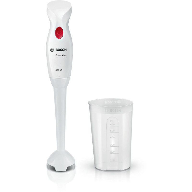 Mixeur plongeant CleverMixx 400W blanc - BOSCH - MSM14100