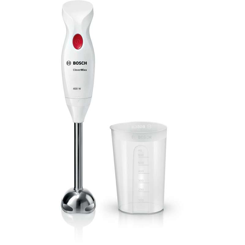 Mixeur plongeant CleverMixx 400W blanc - BOSCH - MSM24100