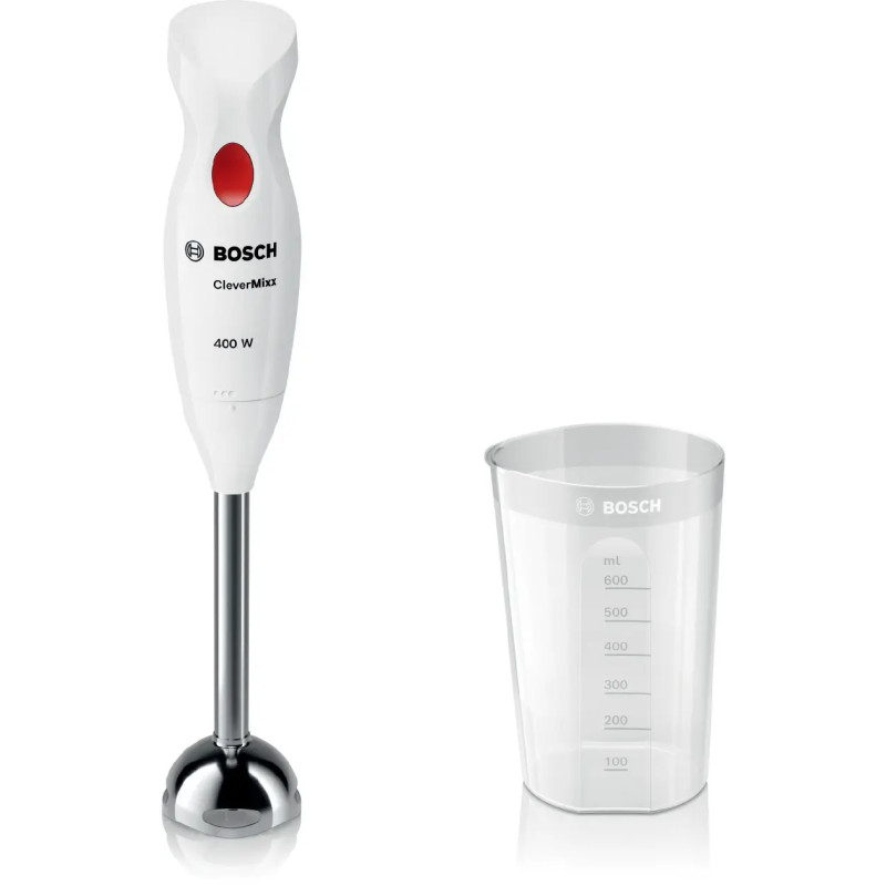 Mixeur plongeant CleverMixx 400W blanc - BOSCH - MSM24100
