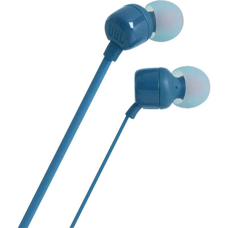 Écouteurs intra-auriculaires T110 bleu - JBL - JBLT110BLUE