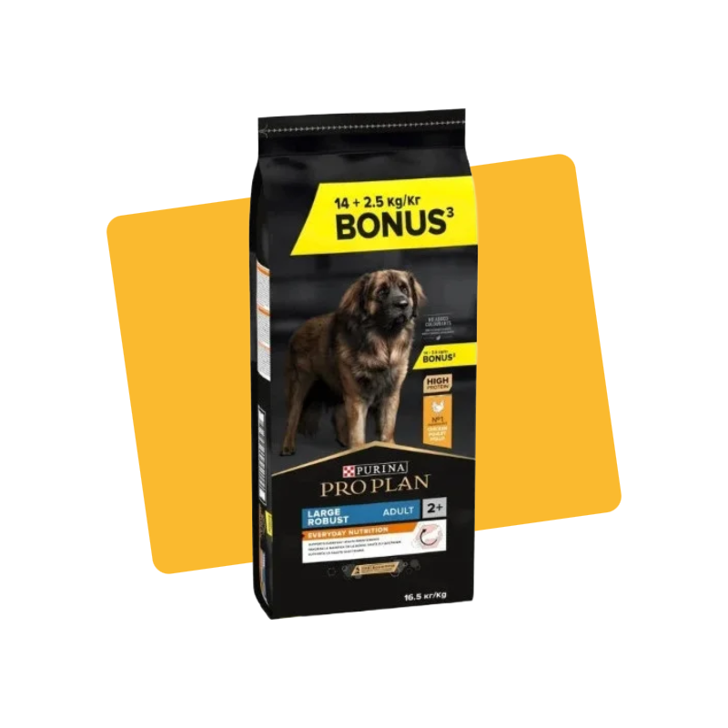 Croquettes chiens Large Robust poulet 14 kg + 2,5 kg Offerts - PRO PLAN - WLRADOR16