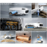 Aspirateur robot aqua 10 roller blanc - DREAME - AQUA10ROLLERWH
