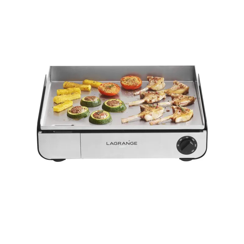 Plancha Pro 50 électrique 2500W inox - LAGRANGE - 219301