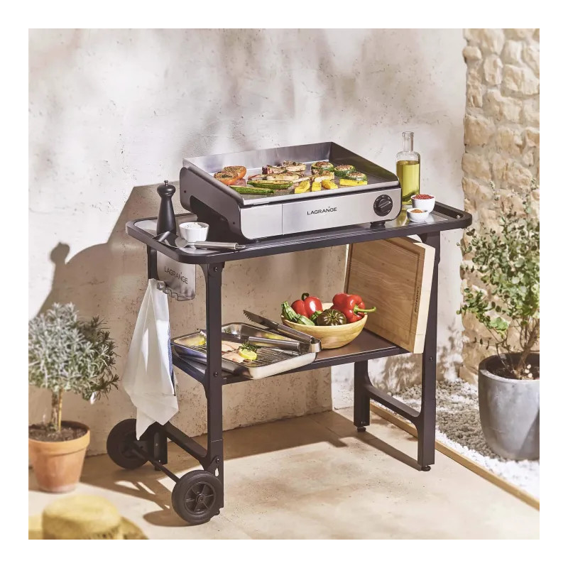 Plancha Pro 50 électrique 2500W inox - LAGRANGE - 219301