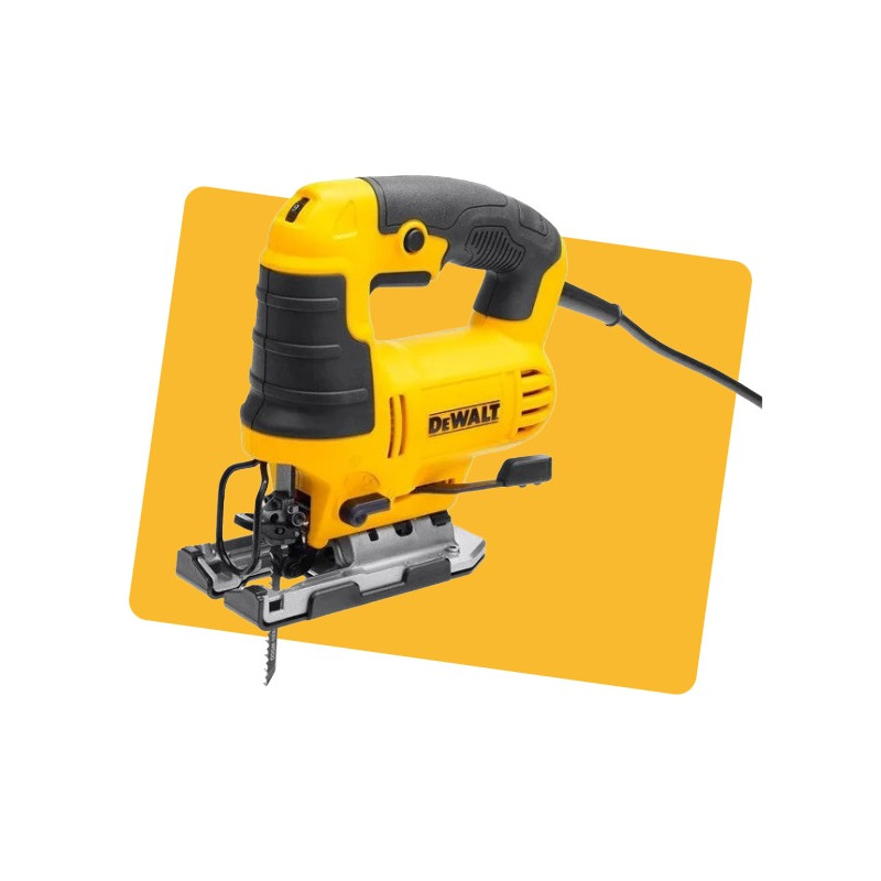Scie sauteuse pendulaire filaire DEWALT Dwe349-qs 650 W